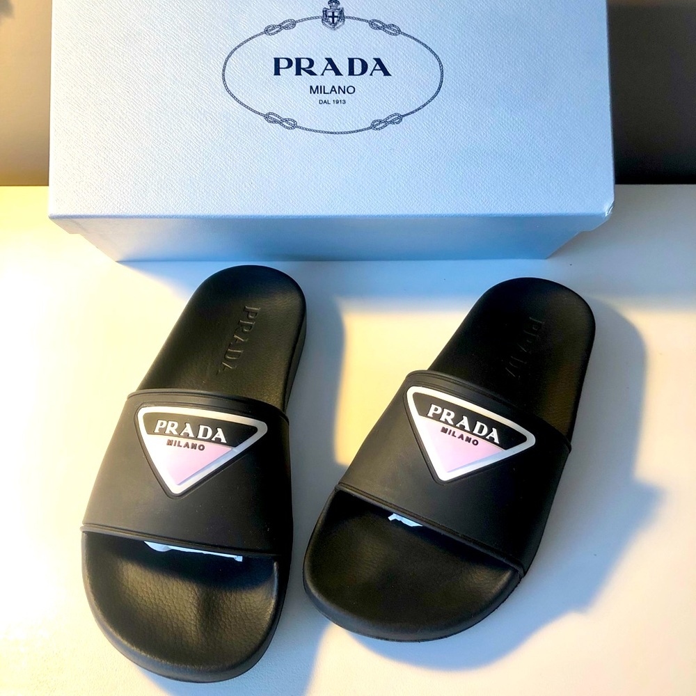 Authentic Prada Slides